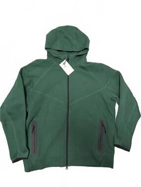Men's Tech Fleece Windrunner Full-Zip Hoodie in Gorge Green 2XL